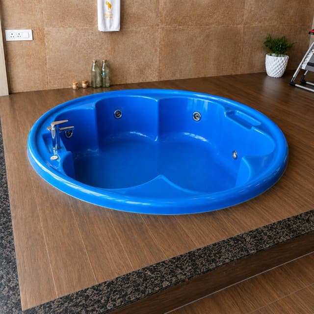Flower Bathtub Jacuzzi