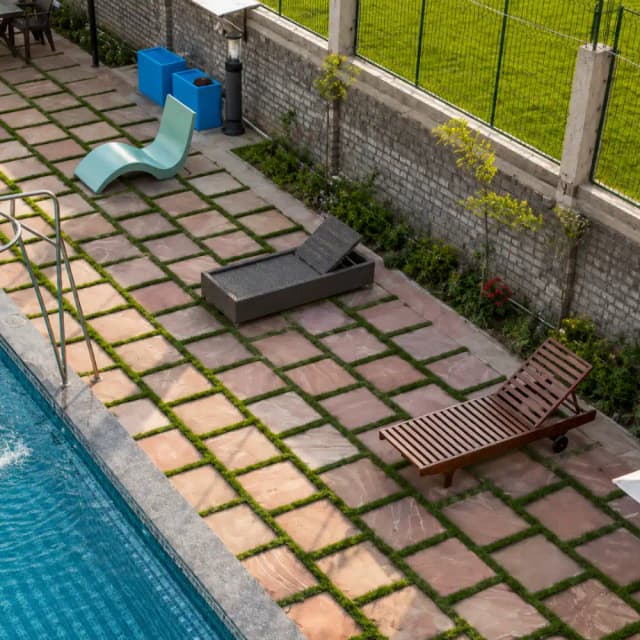 Swimming Pool Deck Chair or Deck Bed