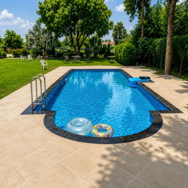 Roman Shape Pool